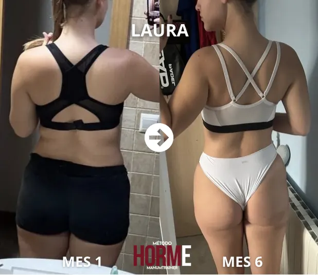 Antes y después Laura