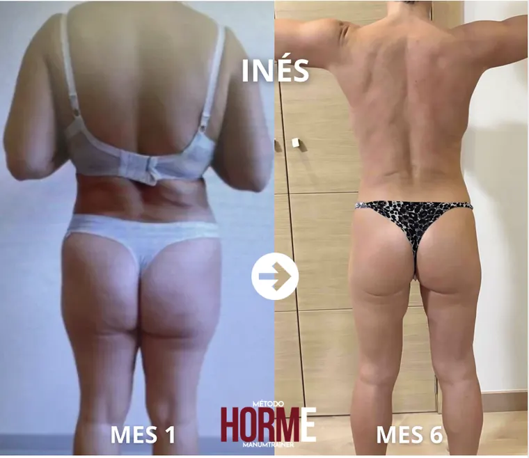 Antes y después Inés
